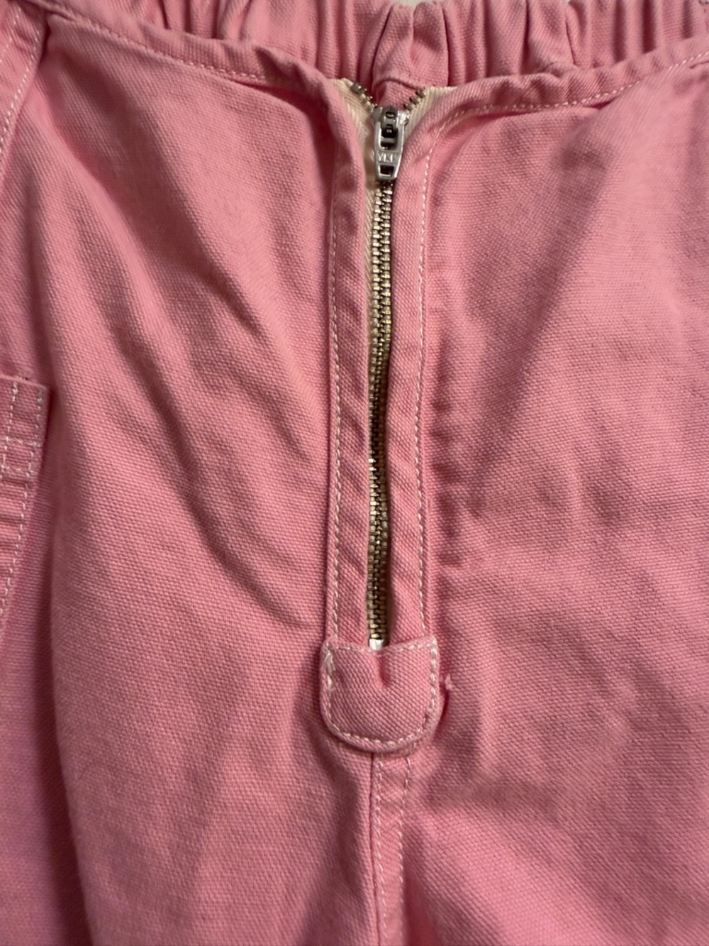 Sandy Liang Pink Cargo Pants - Picture 7 of 8